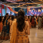 Attending a South Asian event in Canada at a vibrant Indian cultural celebration with families, friends, and community members